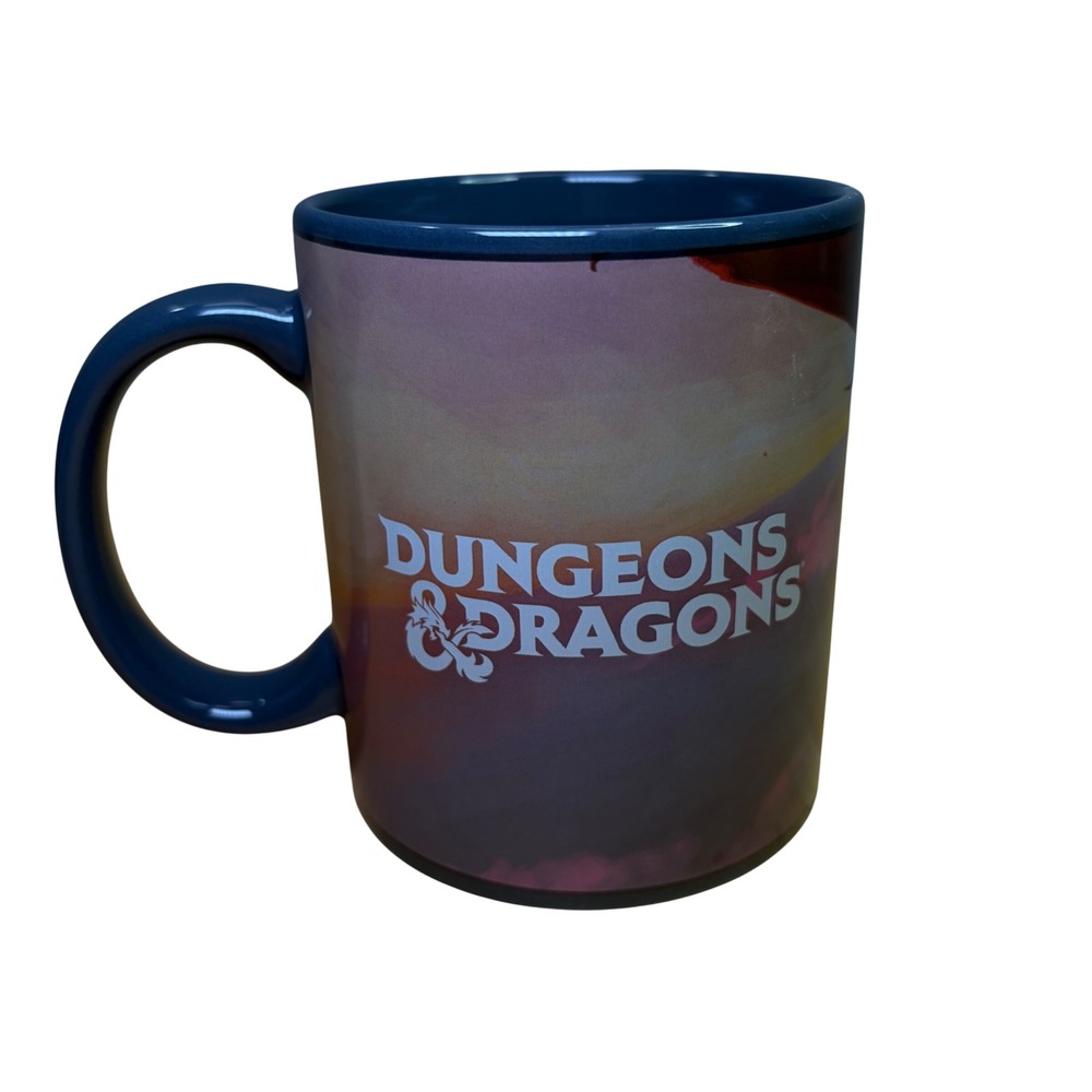 Dungeons & Dragons Red Dragon Ceramic Coffee Mug D&D Fantasy‎ RPG Gaming Cup